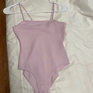 Sandro pink/lilac bodysuit